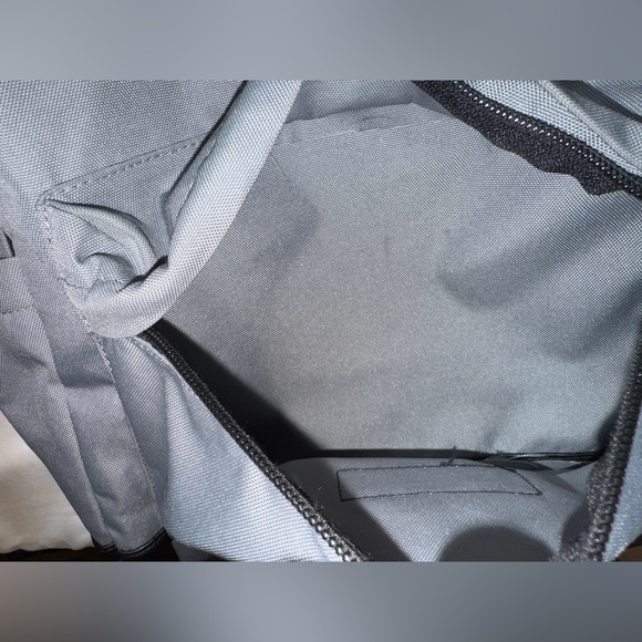 Light Blue and Black Fossil Backpack  (Pre-owned) - Picture 3 of 7